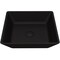 Vigo Black Roma MatteShellTM Vessel Bathroom Sink VG07109 - alternate 1