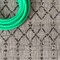 Jonathan Y Ourika Moroccan Geometric Textured Weave Light Gray/Black 2 ft. x 20 ft. Indoor/Outdoor Runner Rug SMB108E-220 - alternate 7