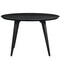 Leisuremod Round 47 in W, 30 in L, MDF/Metal, Ebony RTM47BL - alternate 5