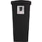Sterilite 13 Gal. Black TouchTop Wastebasket 10459004 - alternate 3