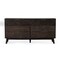 Homeroots 65" Dark Brown Solid Wood Six Drawer Double Dresser 473108 - alternate 1