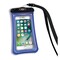 Wow Sports WATERPROOF POUCH 5 Inch x 8 Inch Blue Use To Hold Smart Phone With Lanyard 18-5020B - alternate 1