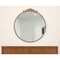 Homeroots 32" Gold Crowned Top Iron Framed Accent Mirror 485046 - alternate 5