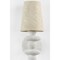 Troy Lighting Cullen 1 Light Wall Sconce, Vintage Gold Leaf and Ceramic Gypsum Clay, 6 In x 19.75 In B5520-VGL/CGL - alternate 6