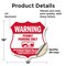 Signmission No Parking Without Permit Shield Sign Wa, 18 Inch X 18 Inch, Vinyl Decal SHI-D-18-398 - alternate 4