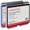 Universal Spiral Bound Index Cards, 4" x 6", White, 120/Pack, 2PK UNV47302 - alternate 1