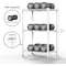 Factory 2U Wire Shelving Unit, 12inD x 18inW x 26inH, 3 Shelves, Light Duty 133 lbs Per Shelf, White 803963 - alternate 4