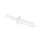 Palclad Rivets .75 in White, 50PK 92593 - alternate 1