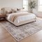 Jonathan Y Arabella Vintage Floral Border Non-Slip Machine-Washable Beige/Cream 8 ft. x 10 ft. Area Rug VOR107D-8 - alternate 7