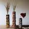 Uniquewise Small Decorative Modern Metal Honeycomb Design Table Flower Vase in Silver, 9-Inch Height QI004247.S - alternate 5