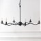 Jonathan Y Shana 35.5" 6-Light Grand Modern Transitional Adjustable Sculptural Wavy Arm Candle-Style Metal LED JYL9558C - alternate 10