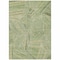 Homeroots 10' X 14' Green And Olive Green Geometric Washable Indoor Outdoor Area Rug 594784 - alternate 7