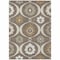 Homeroots 3' X 5' Brown Beige And Taupe Medallion Washable Indoor Outdoor Area Rug 589596 - alternate 8