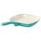 Martha Stewart Everyday Rexford 10 Inch Ceramic Nonstick Aluminum Square Grill Pan in Teal 138522.01 - alternate 5