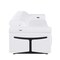 Homeroots 100" White Top Grain Leather Reclining Metal USB Sofa 720432 - alternate 8