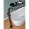 Delta Trinsic Single Handle Floor Mount Tub Filler Trim with Hand Shower T4759-RBFL - alternate 6
