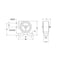 Vibco Pneumatic Vibrator, 600 lb, 6200 vpm, 80psi V-380 - alternate 2