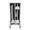 5S Supplies Housekeeping Shadow Board Broom Station V14, Gray / Black, Kit HSB-V14-BLACK/GRAY-KIT-STAND - alternate 1