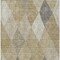 Homeroots 9' X 12' Wheat Taupe And Ivory Argyle Washable Indoor Outdoor Area Rug 613745 - alternate 8