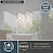 Vaxcel Isabel 4L Satin Nickel Coastal Glam Pendant Chandelier Light with Capiz Shells and Crystal P0364 - alternate 7