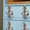 Homeroots Set of Six Silver Nautical Anchor Knob Metal Drawer Pull Knobs, 6PK 635795 - alternate 5