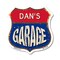 Signmission Dan's Garage, 18 Inch X 18 Inch, Plastic Sign SHI-P-18-383-DAN - alternate 1