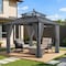 Sunjoy 10x10 Kingston PC Top Rectangular Gazebo A10204382100 - alternate 1