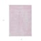 Homeroots 3' X 5' Pink And Ivory Geometric Washable Indoor Outdoor Area Rug 577577 - alternate 9