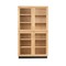 Diversified Spaces Tall Storage Cabinet, 4 Doors Glass, Oak 357-4822K - alternate 1