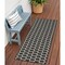 Homeroots 6' Black And Ivory Geometric Indoor Outdoor Area Rug 556308 - alternate 7