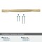 Amerock Highland Ridge 6-5/16 in 160 mm Center-to-Center Champagne Bronze Cabinet Pull BP55321CZ - alternate 6