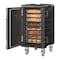Vevor Insulated Food Pan Carrier Front Load Catering Box w/ Wheels 127 Qt Black BW-120 - alternate 1