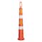 Jrex Safety 42 in Orange Channelizer Cone with (4) 4 in Engineer Grade Sheeting CHO42-JR-4-EG - alternate 1