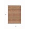 Homeroots 5' X 8' Orange And Ivory Chevron Washable Indoor Outdoor Area Rug 612287 - alternate 7