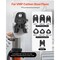 Vevor 7PCS VMP Pressing Kit 1/2 in to 2 in for 32KN Standard Press Tools with Case, 7PK VMP1/2-2 in - alternate 7
