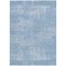 Homeroots 5' X 8' Navy Blue And Sky Blue Abstract Washable Indoor Outdoor Area Rug 588769 - alternate 7