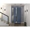 Vdomdoors Steel Door Cynex 6777 Grey Sidelight Exterior Window Stainless Inserts Single Modern Painted-W36+12 CYNEX6777EXD-GRE-W36+12 x H80-Left-hand Inswing - alternate 5