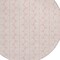 Homeroots 8' Pink And Gray Round Ogee Washable Indoor Outdoor Area Rug 601640 - alternate 7