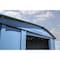 Arrow Classic 14 x 12 x 7 ft Blue Grey Steel Storage Shed CLG1412BG - alternate 9