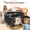 Simple Deluxe HealSmart 4 Panel Dog Playpen, 24in Exercise Puppy Playpen with Door, Safe, Secure, Folding and Por 3A88PTPPEN3523Q4PEBLK - alternate 4