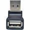 Tripp Lite UNIVERSAL USB 2.0 HI-SPEED ADAPTER REVERSIBLE TO UP ANGLE M/F UR024-000-UP - alternate 5