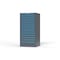 Strong Hold 16 drawer cabinet - (10x 2ft, 6x 3ft) - Blue accents - Keyed Different S3060-PPDAS-1601FS - alternate 3