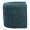 Homeroots 37" Aquamarine Sherpa And Upholstered Tufted Arm Chair 572292 - alternate 6