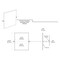 Gatco Glam 24" Frameless Rectangle Mirror, Satin Nickel 4649SM - alternate 3