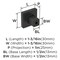 Amerock Monument 1-3/16 inch (30mm) Length Oil-Rubbed Bronze Cabinet Knob, 10PK 10VMP36905ORB - alternate 4