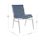 Flash Furniture HERCULES Heavy Duty Navy Vinyl Stack Chair XU-60153-NVY-VYL-GG - alternate 7