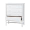 Baxton Studio Brantley Spindle Chest with Four Drawers, White 272-14812-ZORO - alternate 7