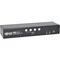Eaton EATON Tripp Lite Series 4-Port DVI Dual-Link / USB KVM Switch with Audio and Cables, TAA B004-DUA4-HR-K - alternate 1