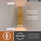 Vaxcel Lavage, 14 in H, Gold Outdoor Wall Sconce, 2-Light, Up-Down Light Fixture T0824 - alternate 7