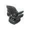 Uni Pro 424 Air Suspension Seat, 12-Volt, Charcoal Gray Fabric 8748 - alternate 3